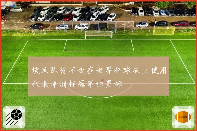 埃及队将不会在世界杯球衣上使用代表非洲杯冠军的星标