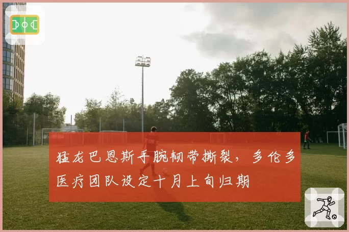 猛龙巴恩斯手腕韧带撕裂,多伦多医疗团队设定十月上旬归期